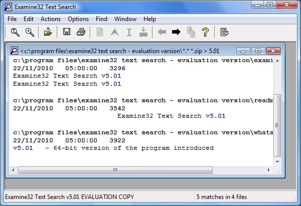 Examine32 Screenshot